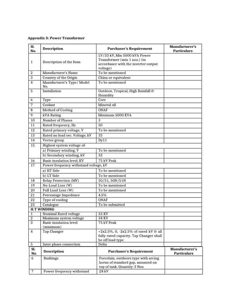Appendix 3 | PDF | Transformer | Power Electronics