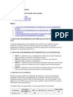 Preparação de Superfícies: Padrões ISO 8501-1