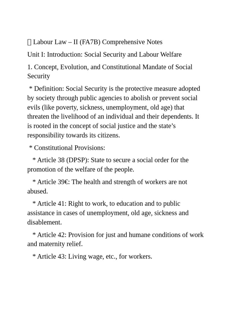 Labour notes | PDF