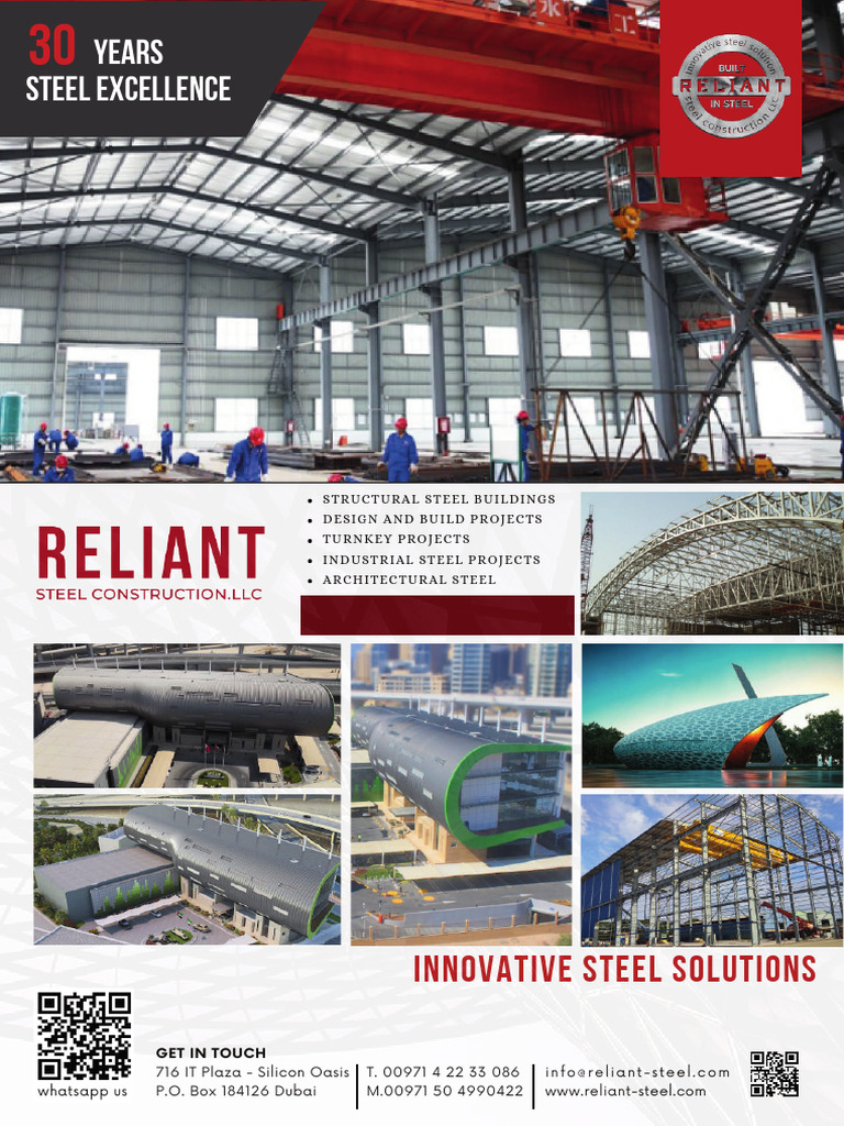 Relaint Steel Construction - Company Profile | PDF | Safety | Engineering