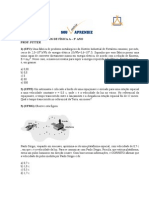 LISTA DE EXERCÍCIOS DE FÍSICA A - 3o Bimestre - 3o ANO