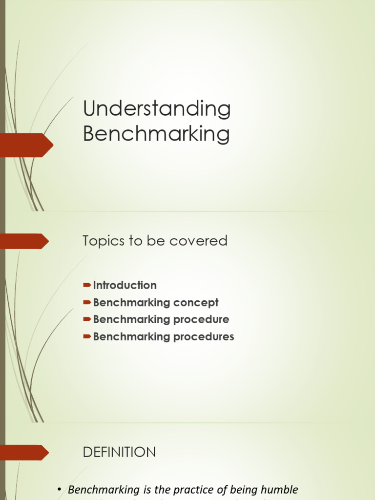 UNIT 3 Benchmarking | PDF | Performance Indicator | Benchmarking