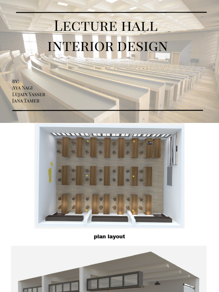 Lecture Hall Design | PDF