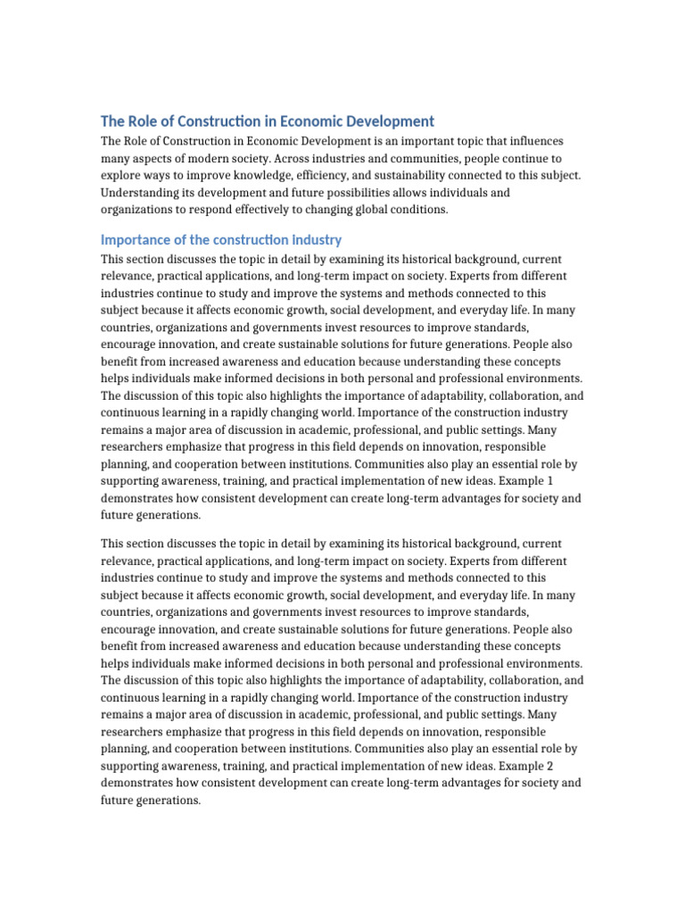 Document_5_The_Role_of_Construction_in_Economic_Development | PDF ...