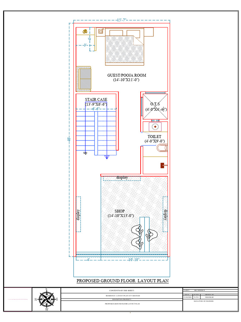 Proposed Ground Floor Layout Plan | PDF | System Software | Software