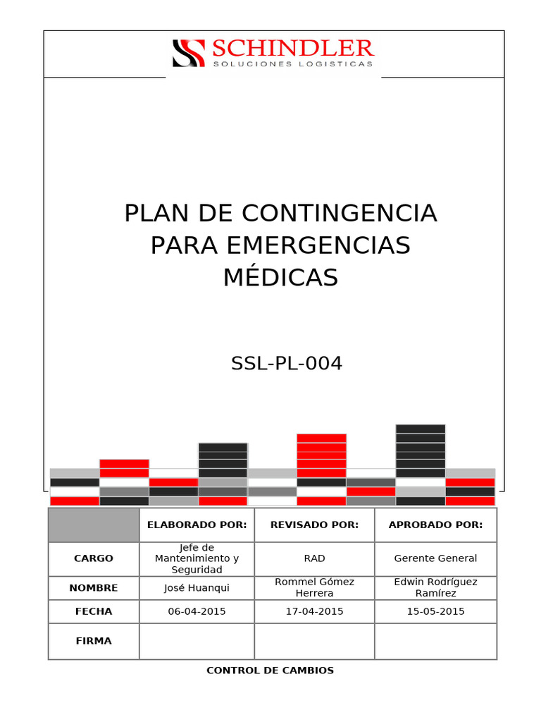 Plan de Contingencia | PDF | Primeros auxilios | Seguridad y salud ...