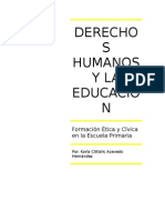 Derechos Humanos y La Educacion