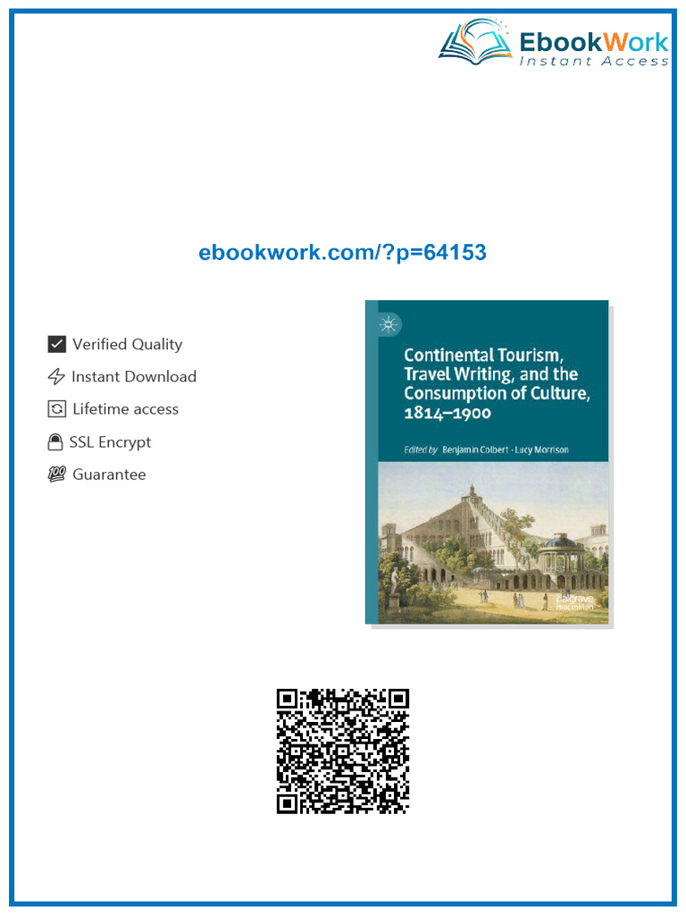 Continental Tourism, Travel Writing, and the Consumption of Culture ...