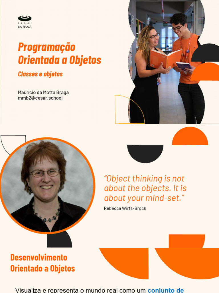 POO - Classes e Objetos | PDF | Método (programação de computadores ...
