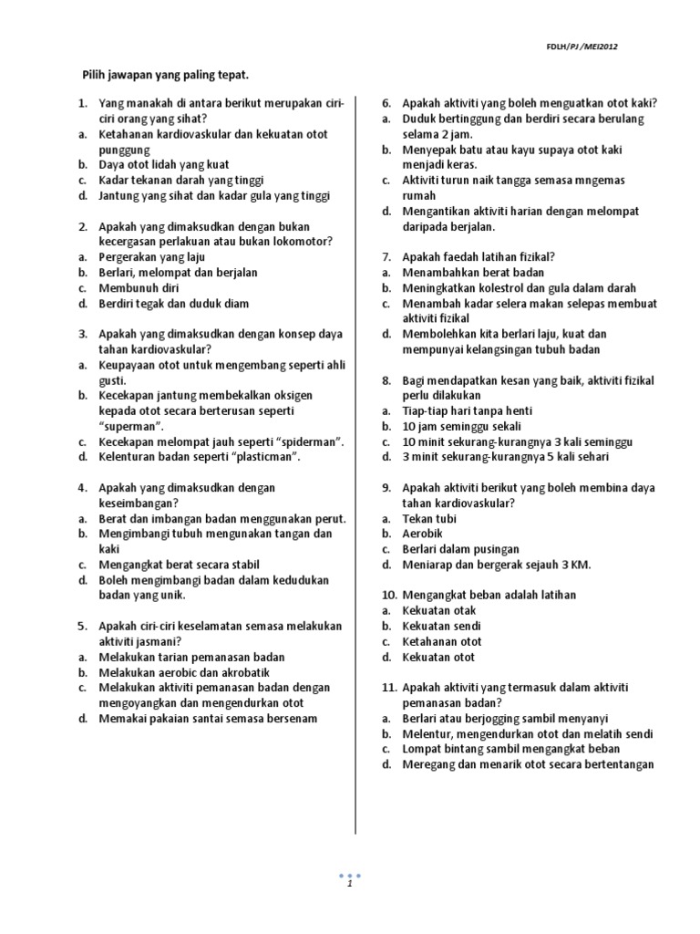 Pjk Thn3 12pcs Pdf