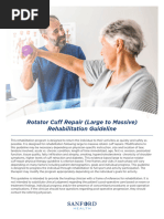 Rotator Cuff Tear Rehab Protocol | PDF | Physical Therapy | Pain