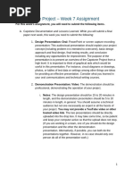 Final Project Submission Guidelines | PDF