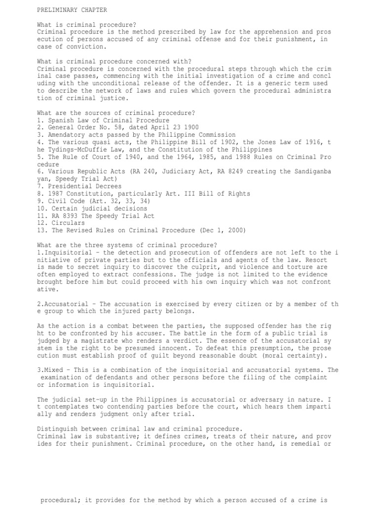 Criminal Procedure Overview and Jurisdiction | PDF | Prosecutor | Venue ...