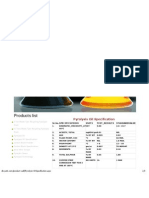 Pyrolysis Oil Specification