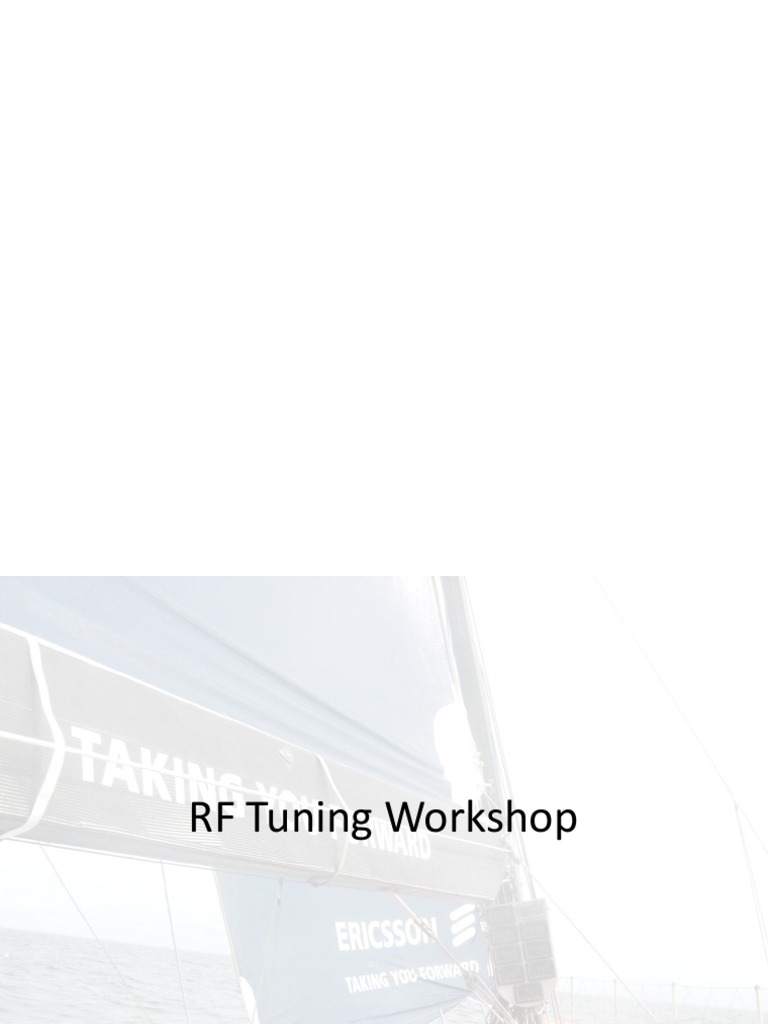 WCDMA Network Tuning Overview | PDF | Radio | Telecommunications ...
