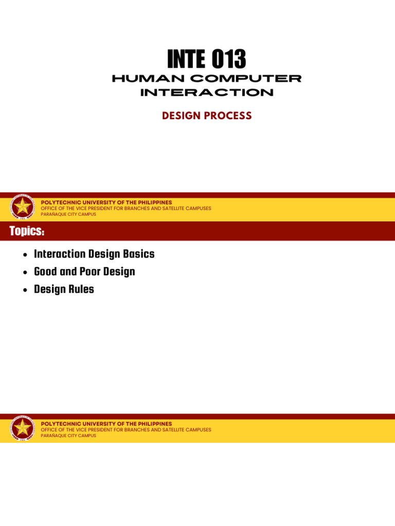 Lesson 2 - Design Process | PDF | Usability | Graphical User Interfaces