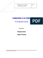 Cdma2000 Wcdma Comparison