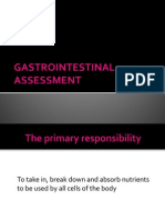 Gastrointestinal Assessment