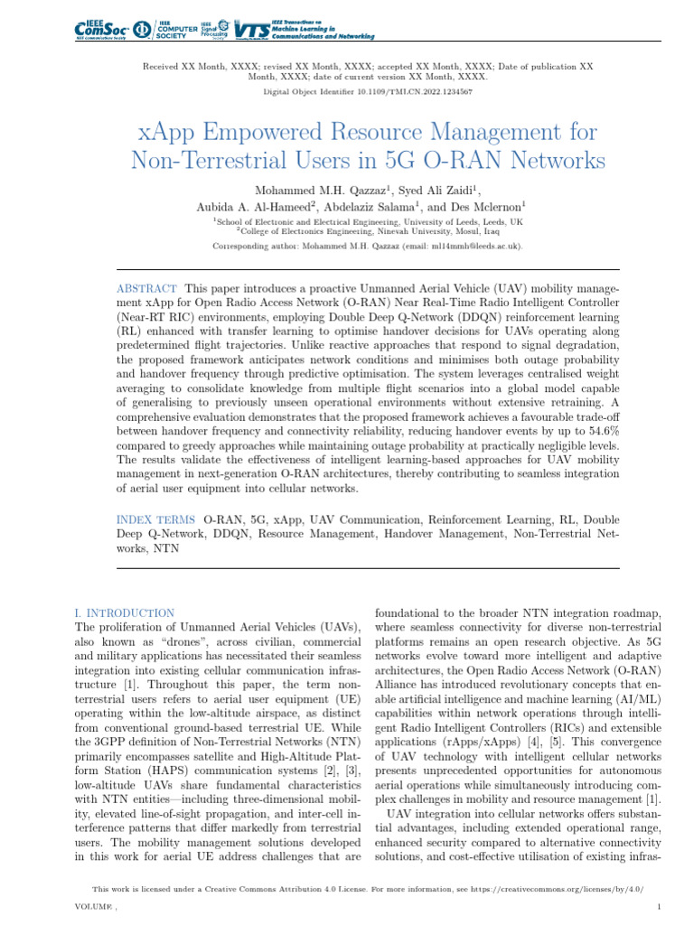 XApp Empowered Resource Management for Non-Terrestrial Users in 5G O ...