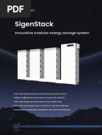SigenStack BAT 12.0 Specifications | PDF | Energy Technology | Electric ...