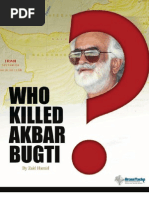 Download Who Killed Bugti by BTghazwa SN103893206 doc pdf