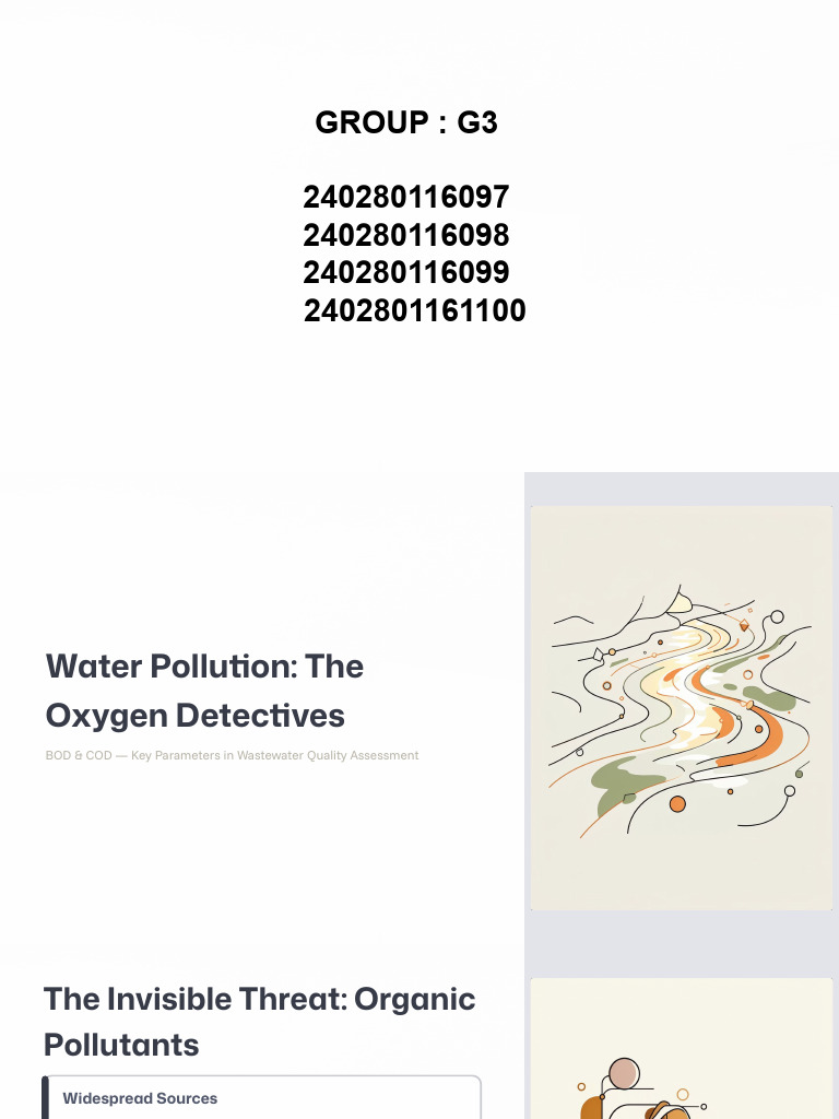 Water Pollution the Oxygen Detectives.pptx | PDF | Water Pollution | Sewage