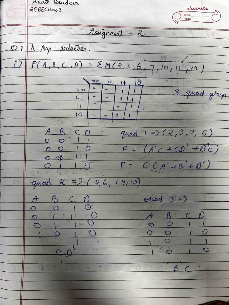 Assignment 2 DLD | PDF