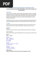 Advanced Python Programming Guide | PDF | Software Development ...