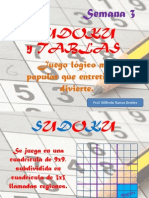Sudoku y Tablas(2012)