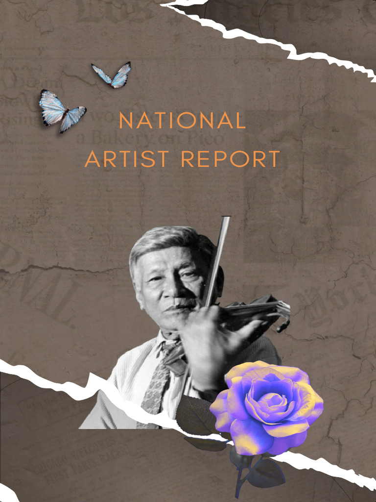 National Artist Report | PDF | Philippines