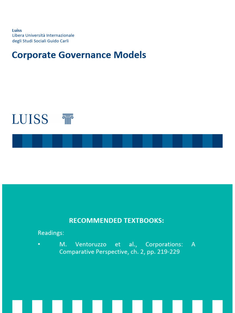 5.corporate Governance Models | PDF | Corporate Governance | Corporations
