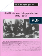 Historische Tatsachen - Nr. 84 - Siegfried Egel - Streiflichter Zum Kriegsgeschehen 1939-1945 (2002, 40 S., Scan)