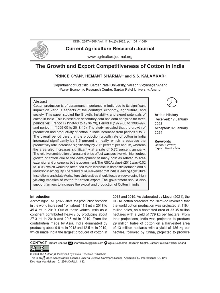 CARJ_Vol11_No3_p_1041-1049 | PDF | Linear Regression | Ordinary Least ...