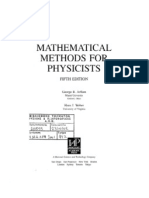 Mathematical Methods for Physicists, Arfken, Weber