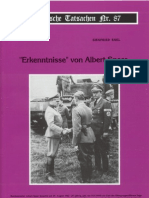 Historische Tatsachen - Nr. 87 - Siegfried Egel - Erkenntnisse Von Albert Speer (2003, 40 S., Scan)