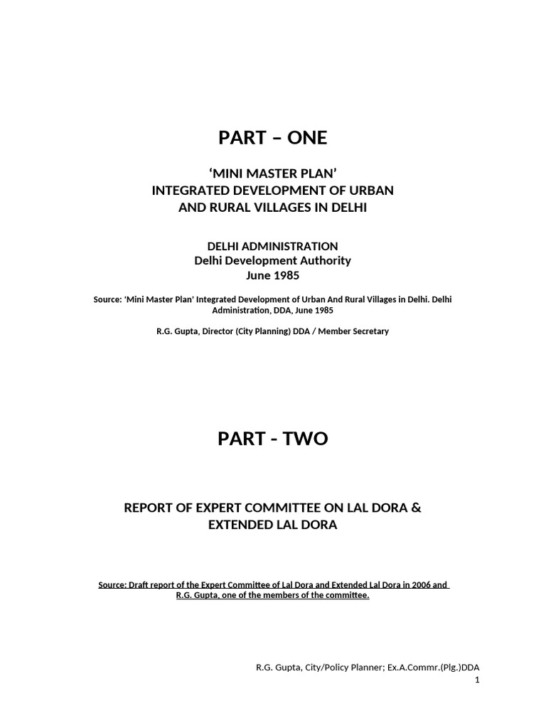 Mini Master Plan.doc (1) | PDF