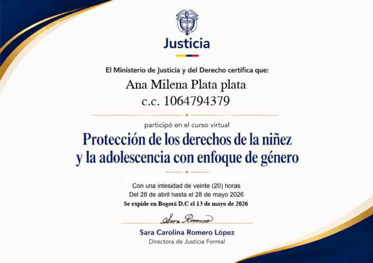 Proteccion de Los Derechos de La Ninez y Adolescencia Con Enfoque de ...