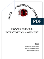 Procurement and Inventory Management