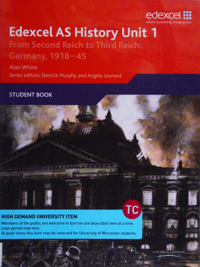 Edexcel as History Unit 1 _ From Second Reich to Third -- Derrick ...