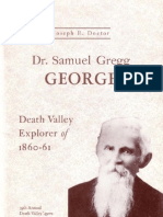 1988 #28 - Dr. Samuel Gregg George Death Valley Explorer of 1860-61