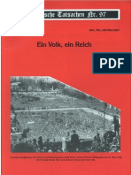 Historische Tatsachen - Nr. 97 - Udo Walendy - Ein Volk, Ein Reich (2005, 44 S., Scan)