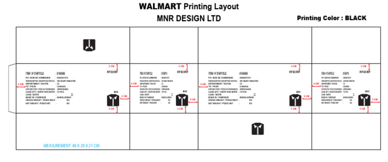 Shipping Mark Layout - GRF62048G Ecom | PDF