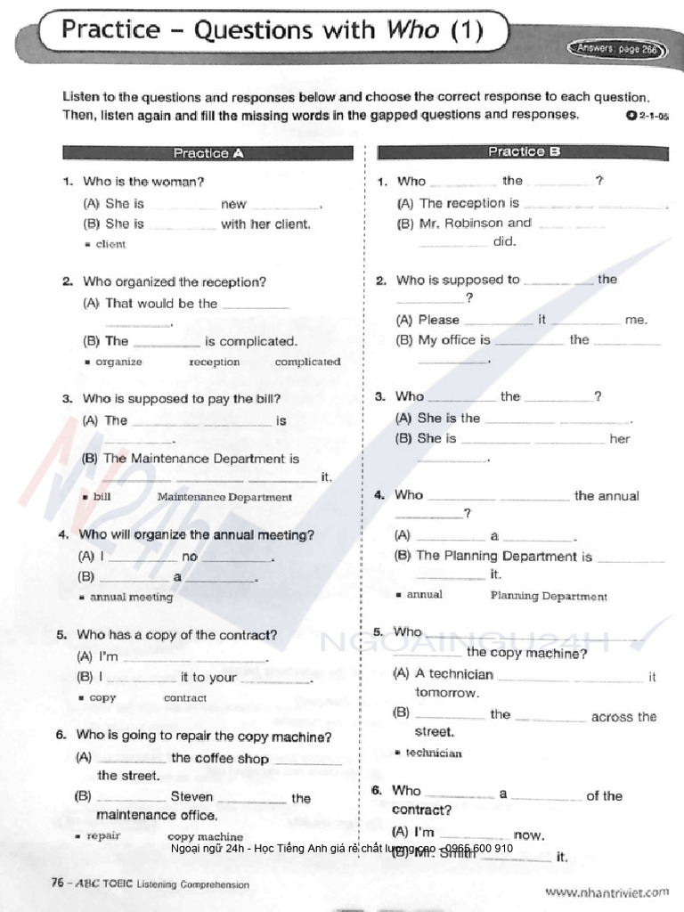 ABC Toeic Lc Practice | PDF
