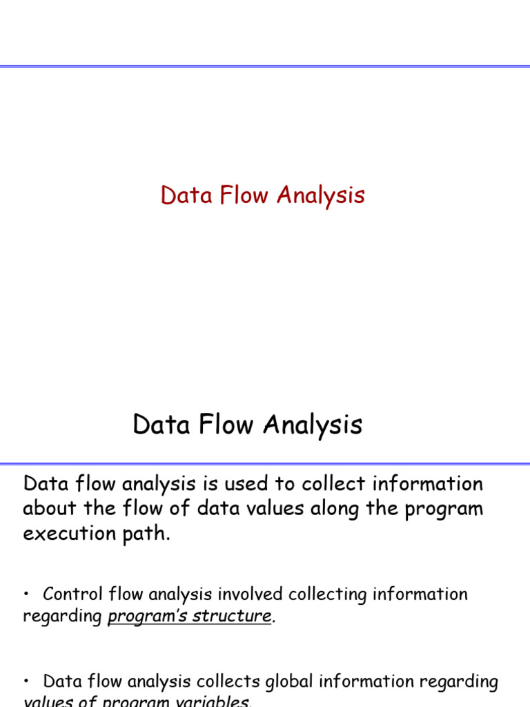 CD-Unit-V-Data flow Analysis | PDF | Mathematics | Mathematics Of Computing