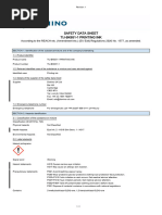 TH-18 E, S1018 E Safety Data Sheet | PDF | Dangerous Goods | Toxicity