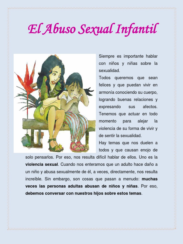El Abuso Sexual Infantil | PDF