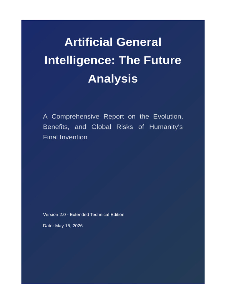 AGI Future Analysis Scribd Ready | PDF | Artificial Intelligence ...
