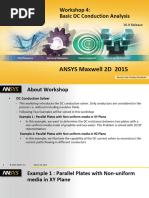Eddy Current Analysis in Ansys Maxwell | PDF | Inductor | Physics
