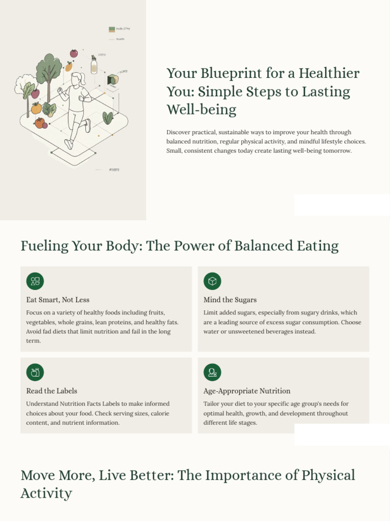 Your Blueprint for a Healthier You CLEANED | PDF | Strength Training ...