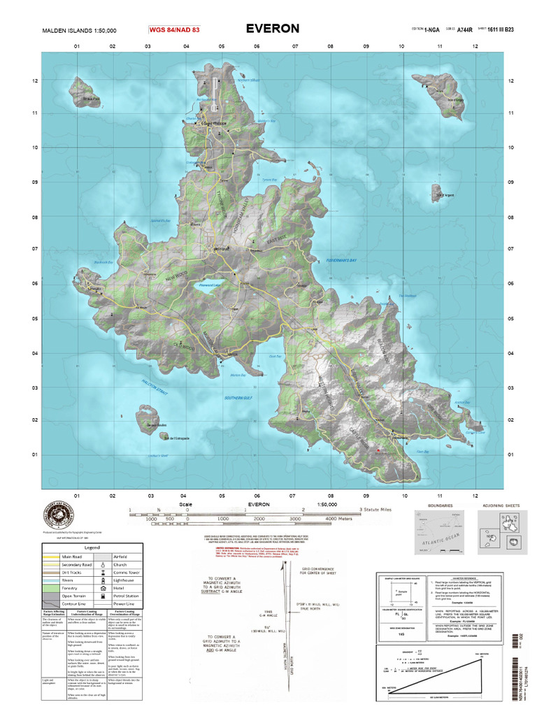 US Army Map Everon 1-50,000 | PDF
